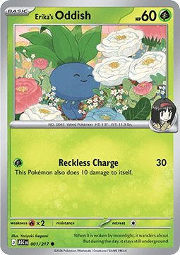 Erika’s Oddish (ASC 001) English