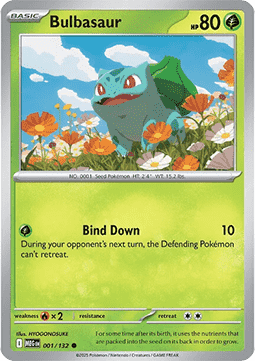 Bulbasaur (MEG 001) English