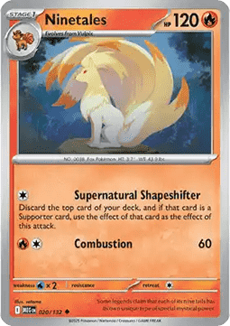 Ninetales (MEG 020) - English