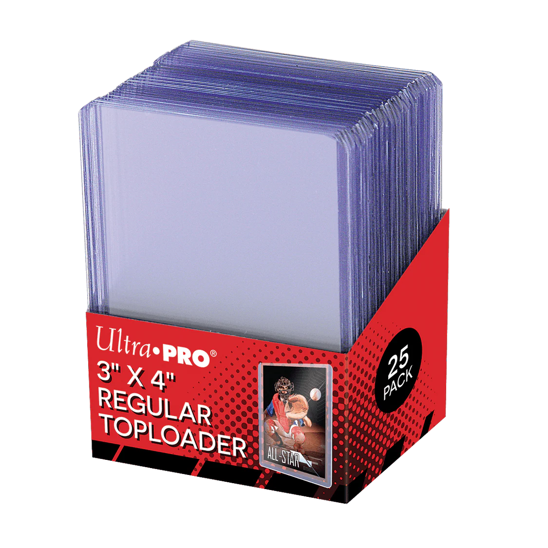 25 Ultra Pro Regular Toploaders