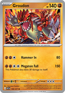 Groudon (ASC 108) English