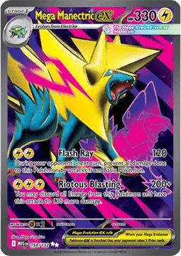 Mega Manectric ex (MEG 158) - English