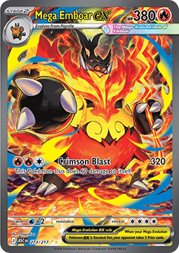 Mega Emboar ex (ASC 273)