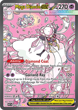 Mega Diancie ex (ASC 282)