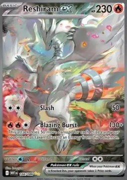 Reshiram ex (WHT 166) - English