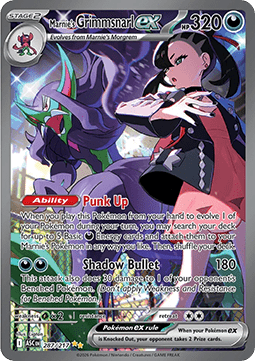 Marnie’s Grimmsnarl ex (ASC 287)