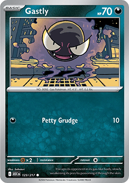 Gastly (ASC 123) English
