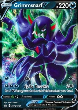 Grimmsnarl V (SWSH 057) English