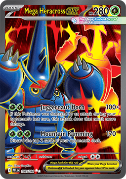 Mega Heracross ex (PFL 108) - English