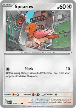 Spearow (MEG 102) English