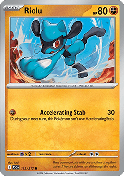 Riolu (ASC 112) English