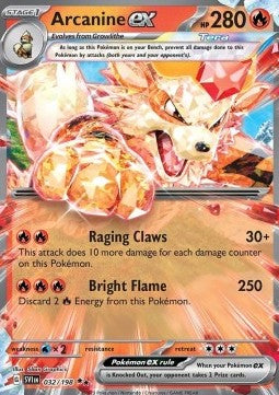 Arcanine ex (SVI 032) English