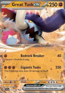 Great Tusk ex (SVI 123) English