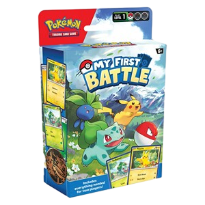 My First Battle: Bulbasaur & Pikachu