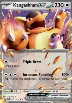 Kangaskhan ex (MEW 115) English