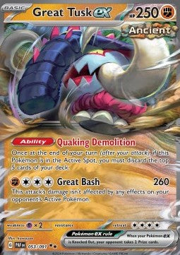 Great Tusk ex (PAF 053) English