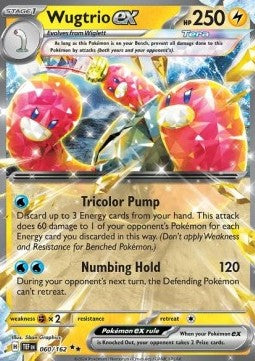 Wugtrio ex (TEF 060) English