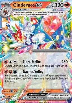 Cinderace ex (SCR 028) English