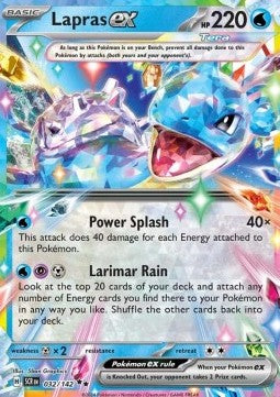 Lapras ex (SCR 032) English