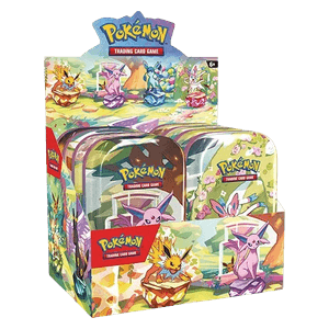 Prismatic Evolutions: Mini Tin Display