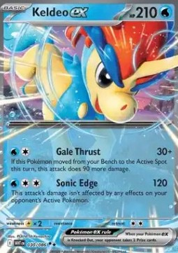 Keldeo ex (WHT 030) - English