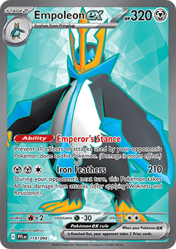 Empoleon ex (PFL 114) English
