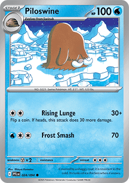 Piloswine (PFL 024) - English