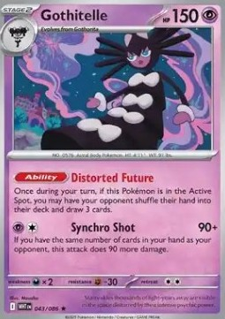 Gothitelle (WHT 043) - English