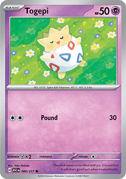 Togepi (ASC 080) English