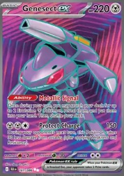 Genesect ex (BLK 161) - English