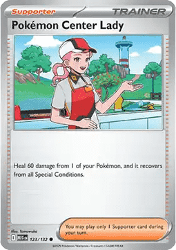 Pokémon Center Lady (MEG 123) - English
