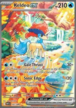 Keldeo ex (WHT 167) - English