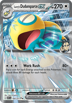 Larry’s Dudunsparce ex (ASC 164)