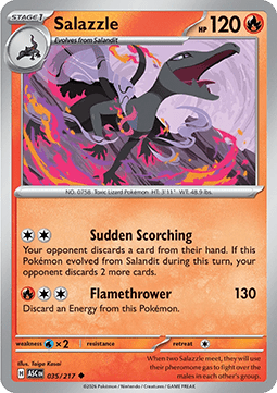 Salazzle (ASC 035) English