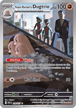 Team Rocket’s Dugtrio (ASC 239)
