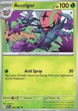 Accelgor (WHT 009) - English