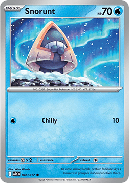 Snorunt (ASC 046) English