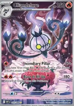 Chandelure (WHT 103) - English