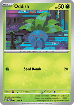 Oddish (PFL 001) - English