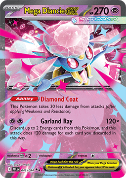 Mega Diancie ex (PFL 041) - English