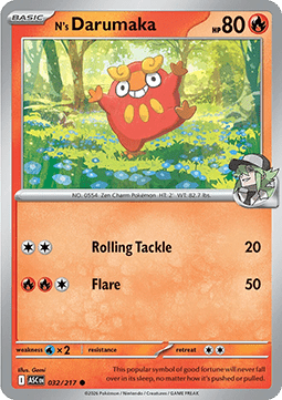 N’s Darumaka (ASC 032) English