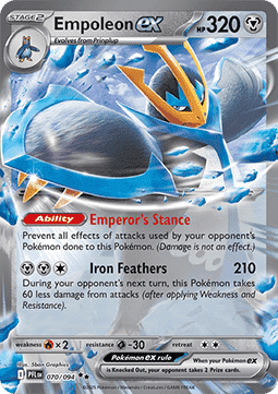 Empoleon ex (PFL 070) - English