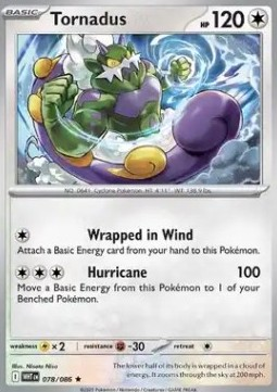 Tornadus (WHT 078) - English