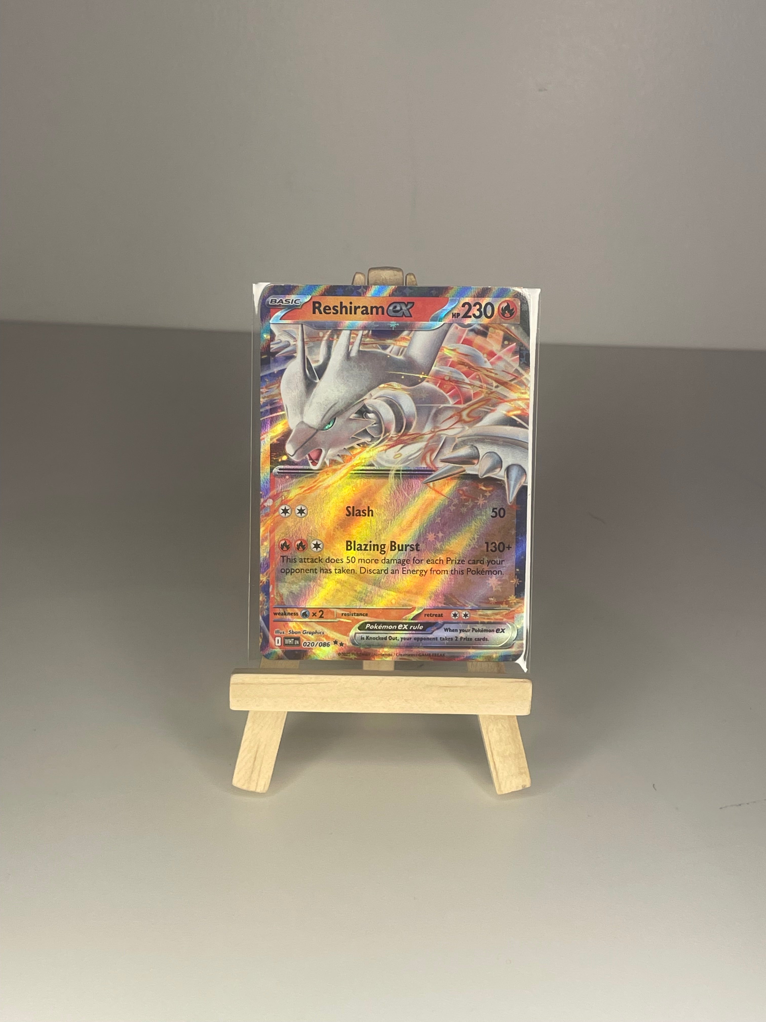 Reshiram ex (WHT 020) English