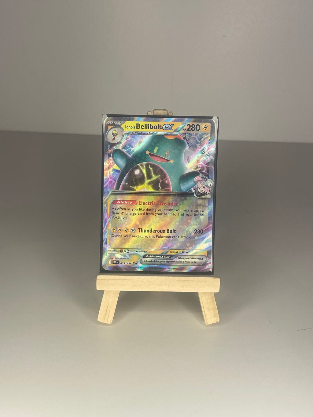 Iono's Bellibolt ex (JTG 053) English