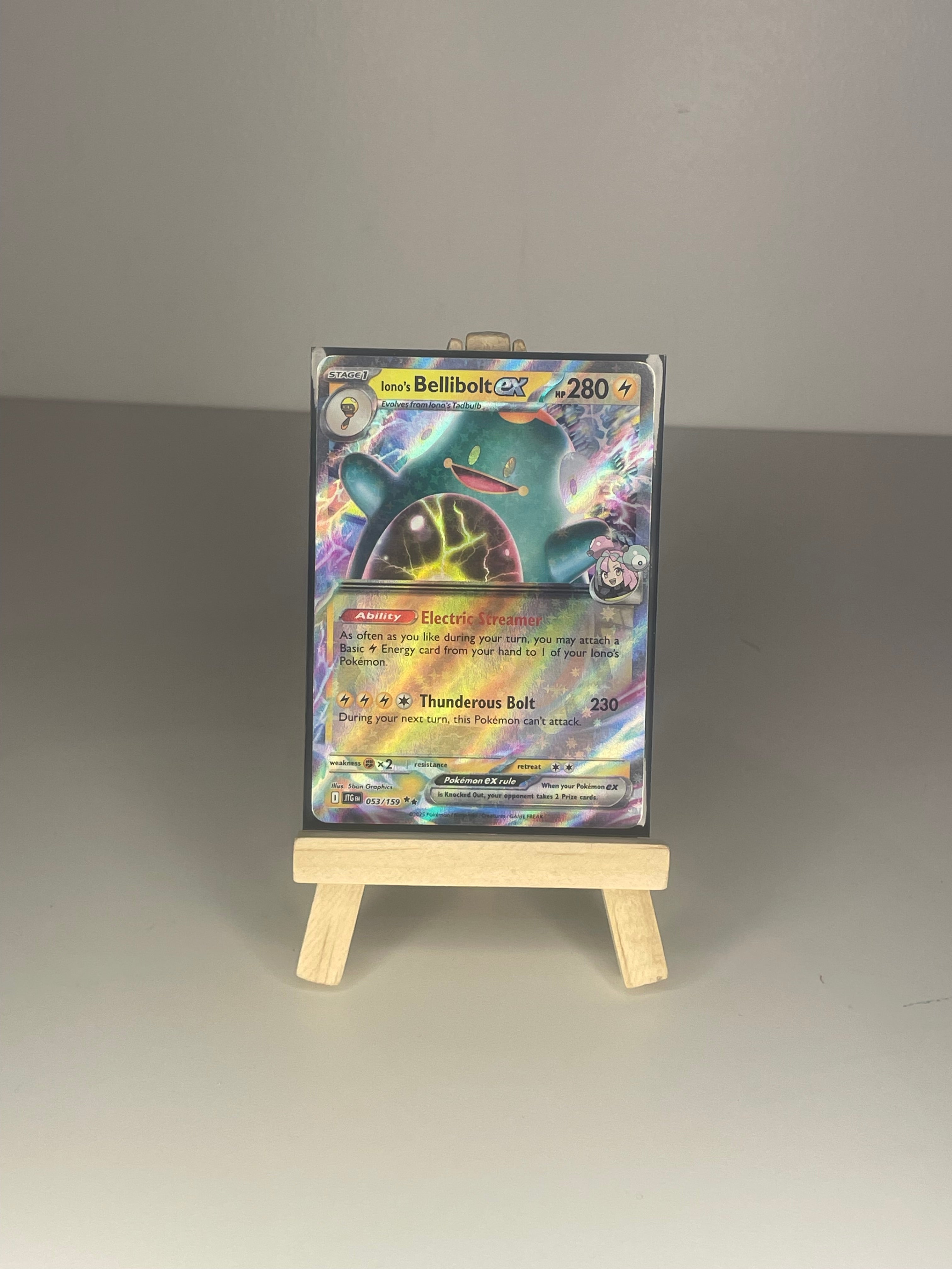 Iono's Bellibolt ex (JTG 053) English