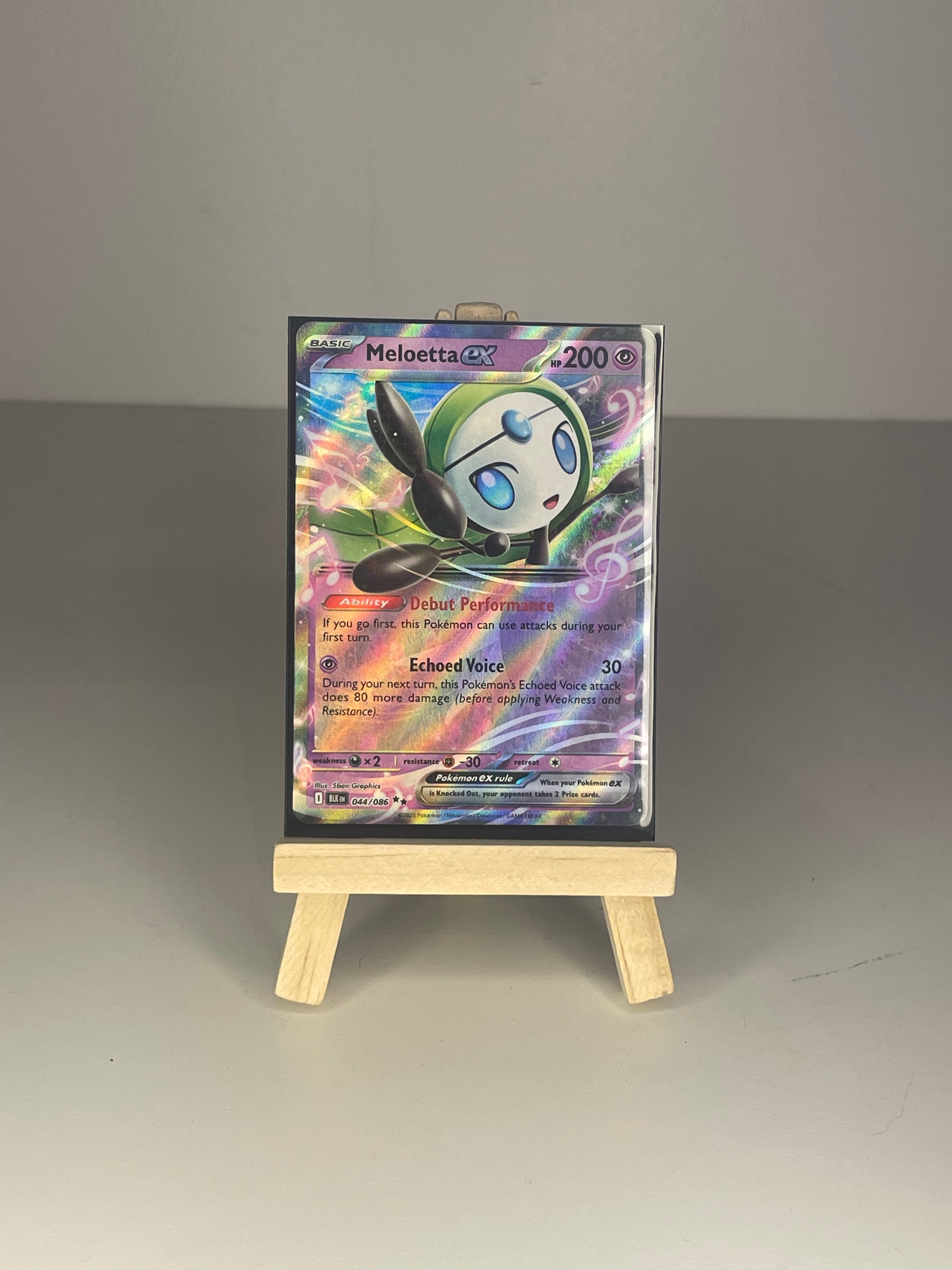 Meloetta ex (BLK 044) English