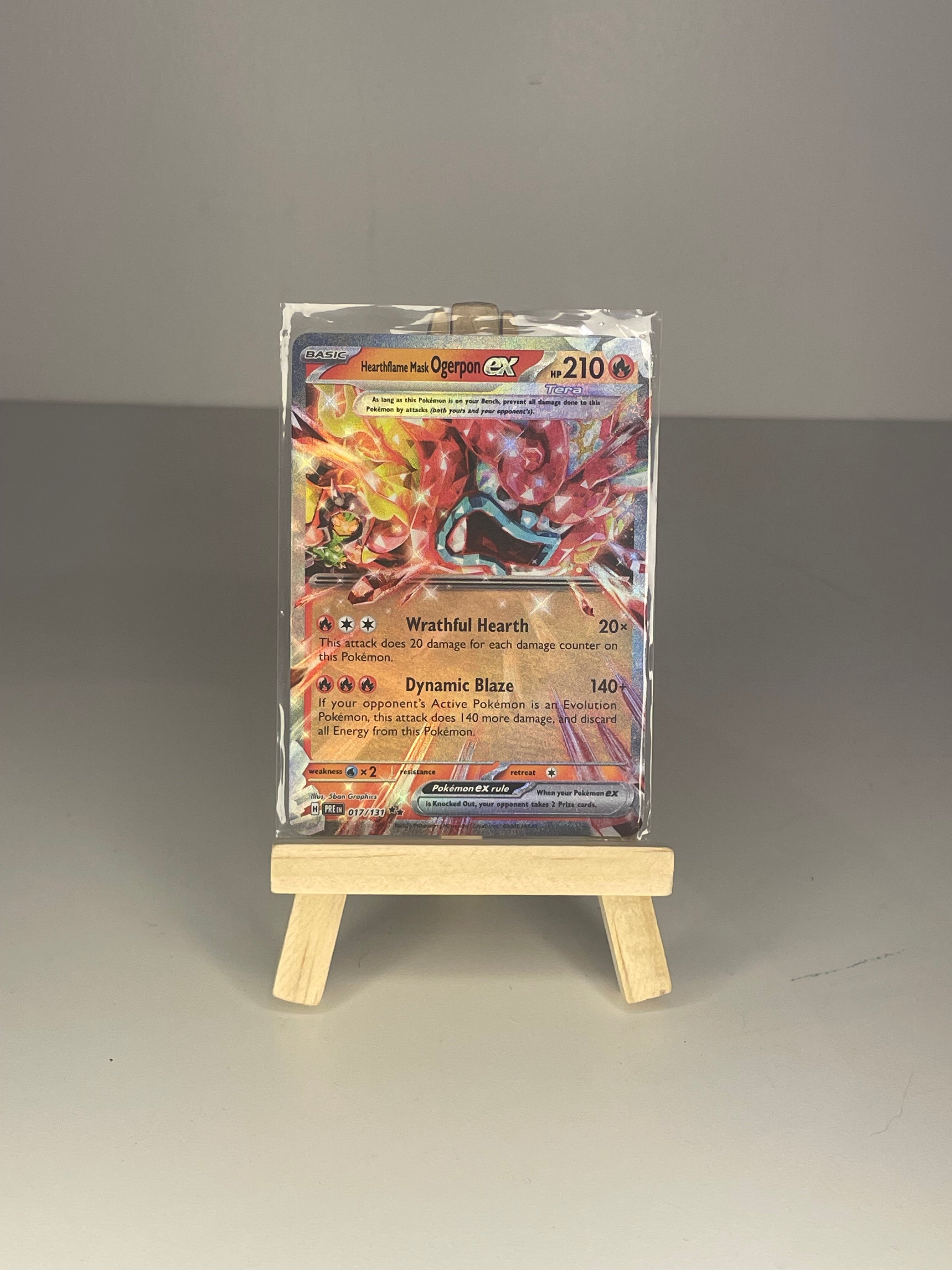 Hearthflame Mask Ogerpon ex (PRE 017) English