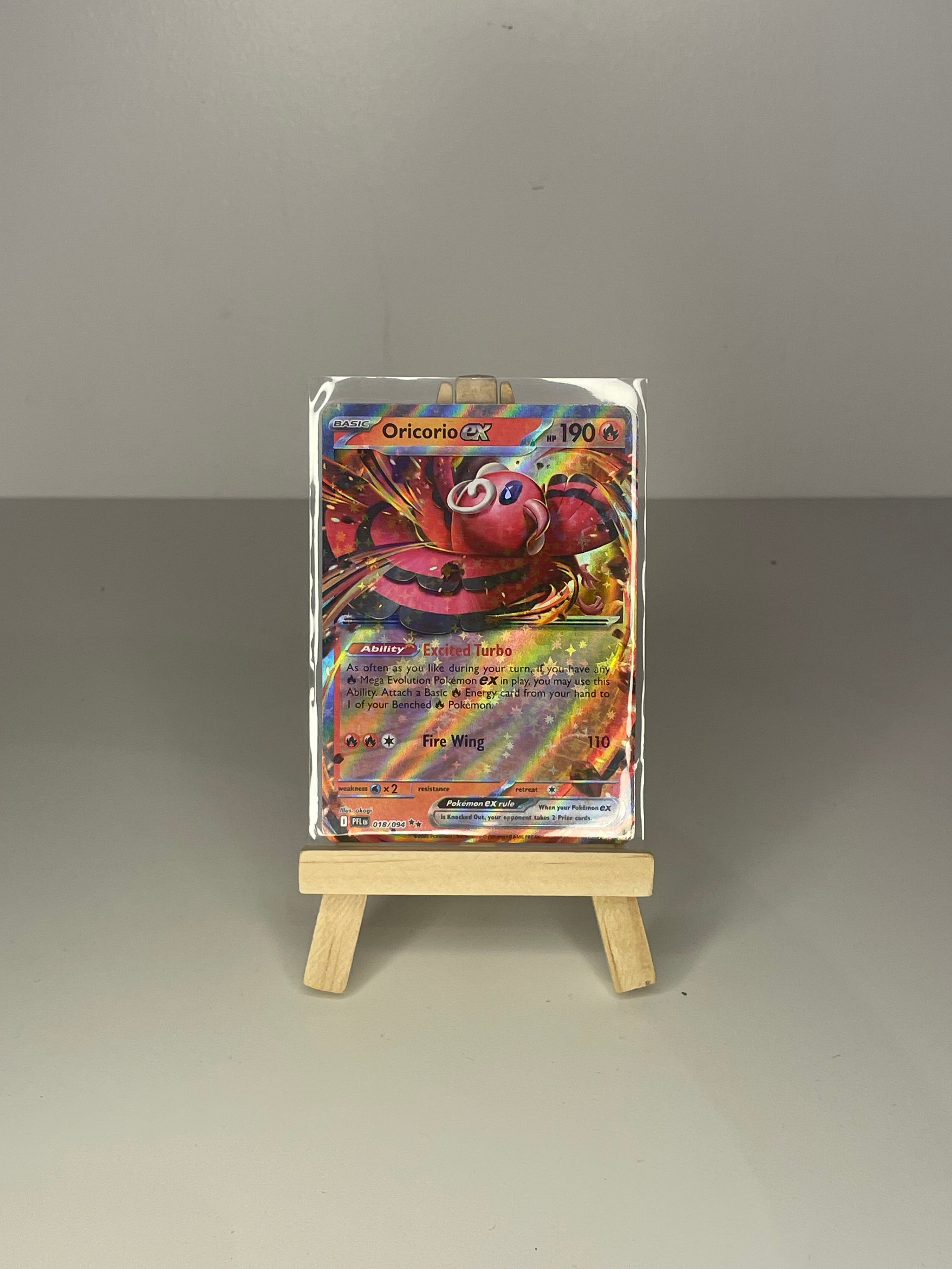 Oricorio ex (PFL 018) English