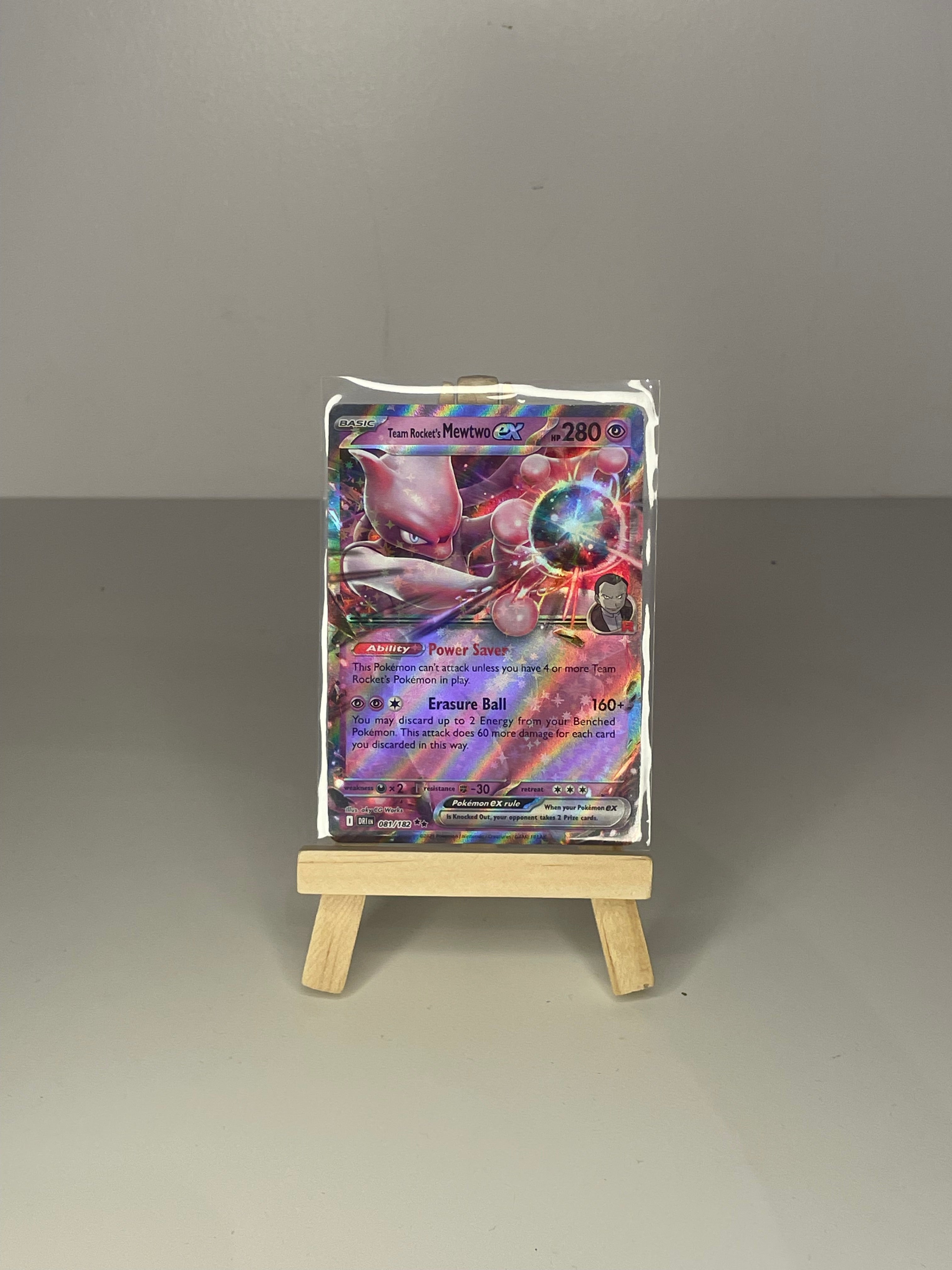 Team Rocket's Mewtwo ex (DRI 081) English